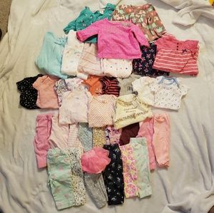 Lot of Baby Girl 0-3 month fall/winter clothes